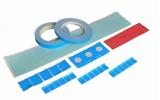 Waterproof Thermal Conductive Tape Blue Liner High Temperature Stability