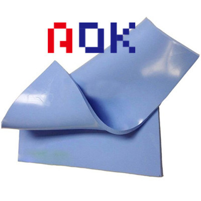 Thickness 0.5mm Thermal Pad Material Silicone 8W/MK Blue Color